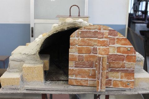 ピザ窯の製作