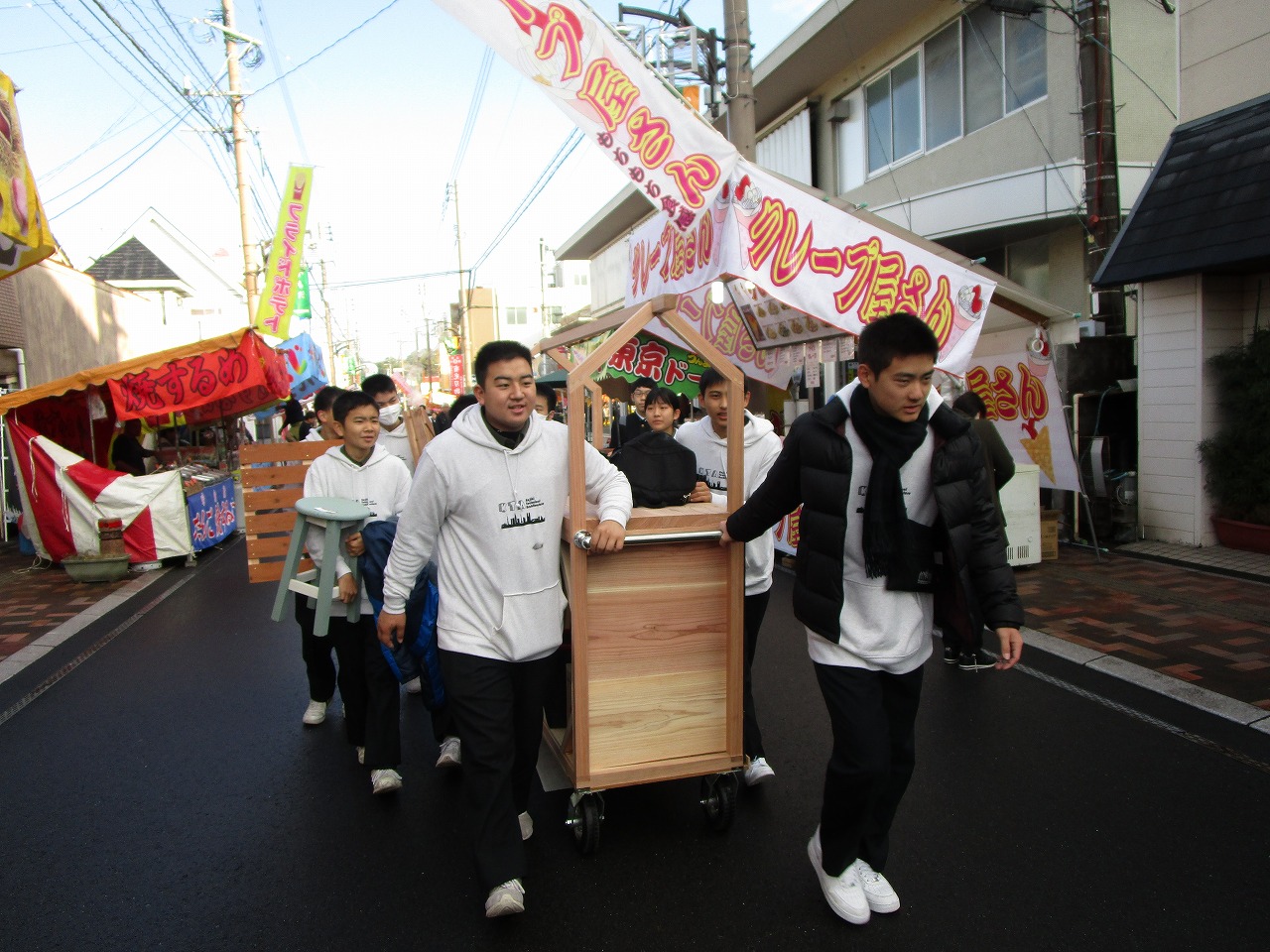 師走市屋台