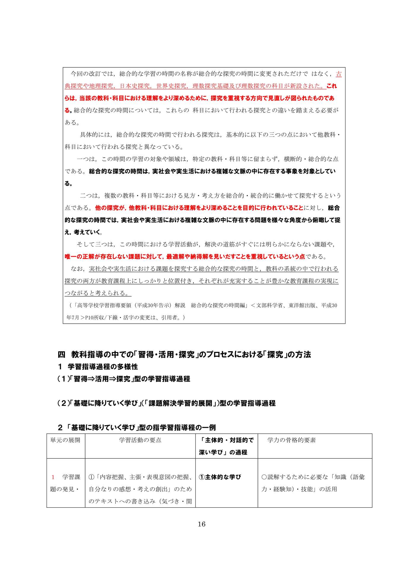 教育改革の一要諦―「探究」・「探究的な学習」の在り方を中心にー_16