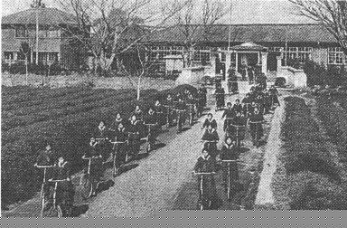 昭和15年　通学風景