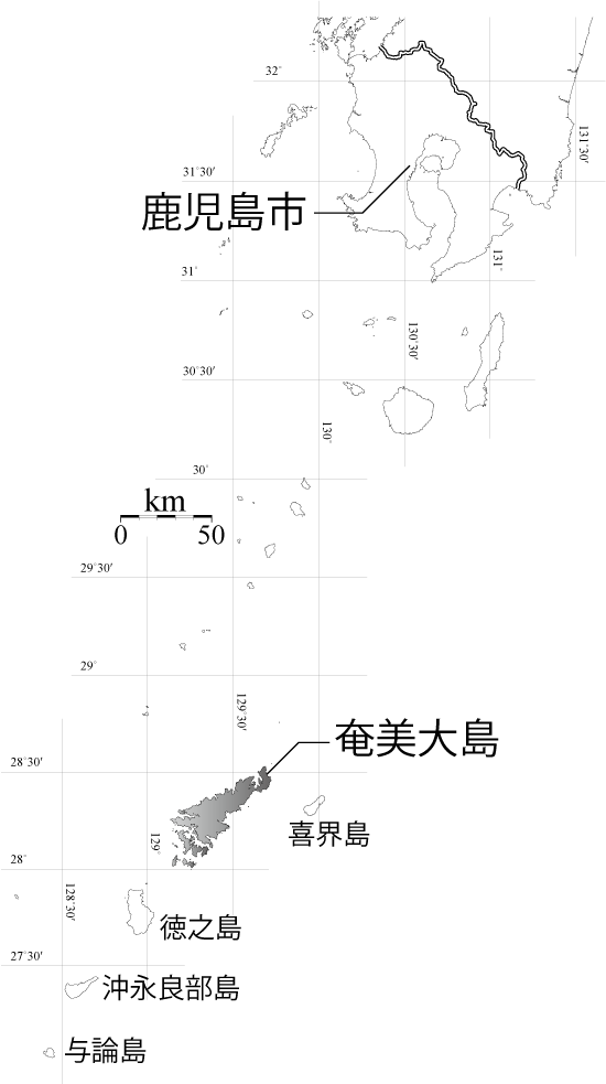 鹿児島地図 鹿児島地図