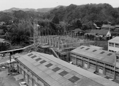 建築・電気実習室新築　写真