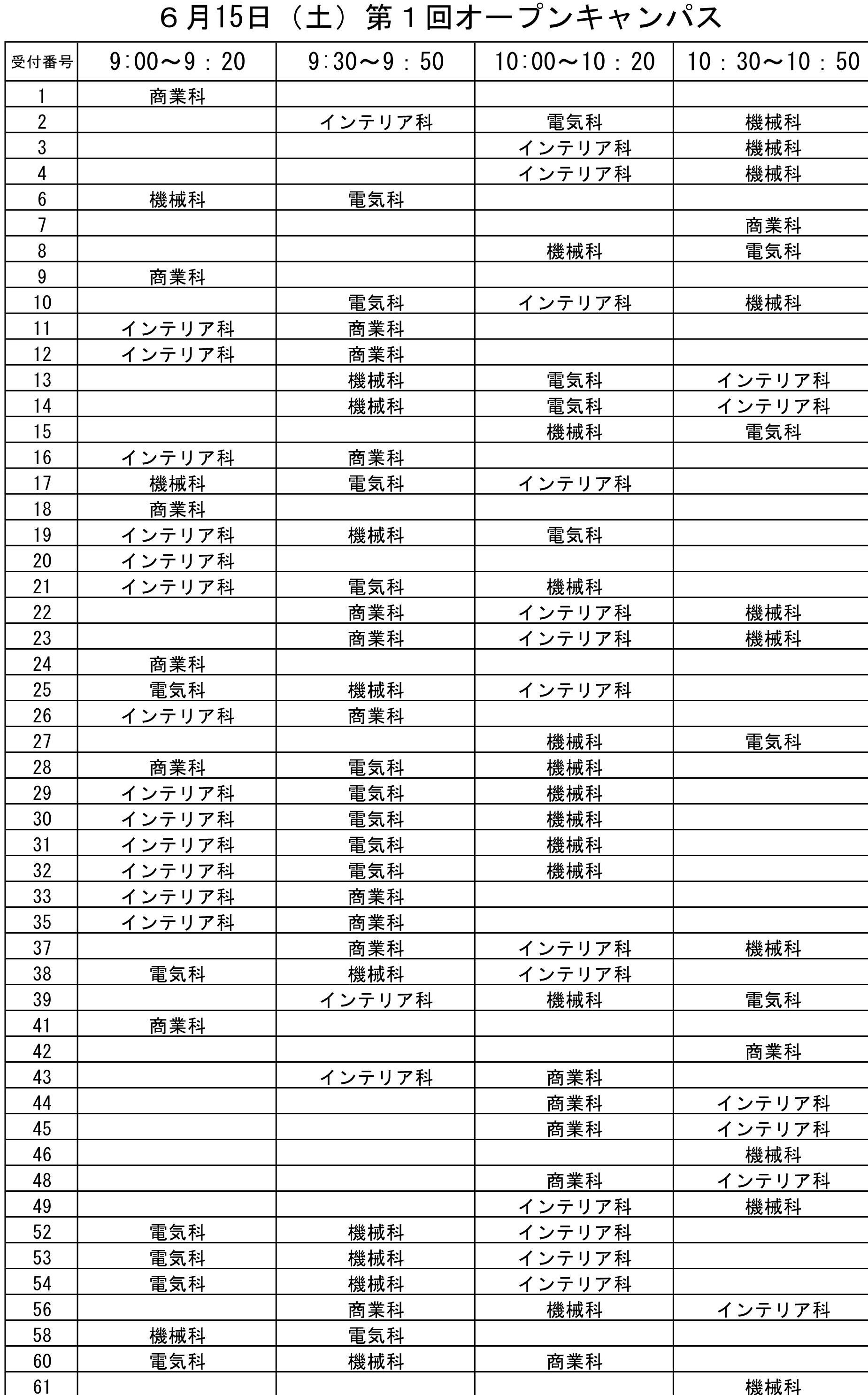【ウェブ】オープンキャンパス申込【各科用：6月15日改】_1