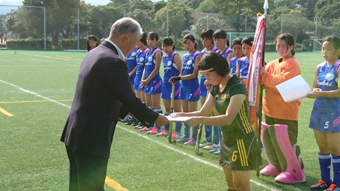 女子ホッケー部　九州大会　準優勝