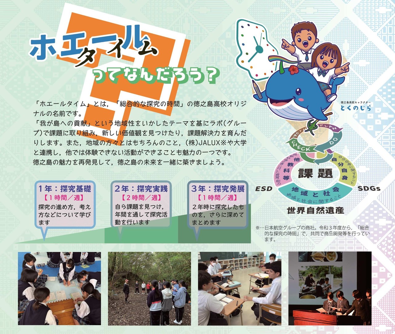 学校案内Ｐ8ホエールタイム