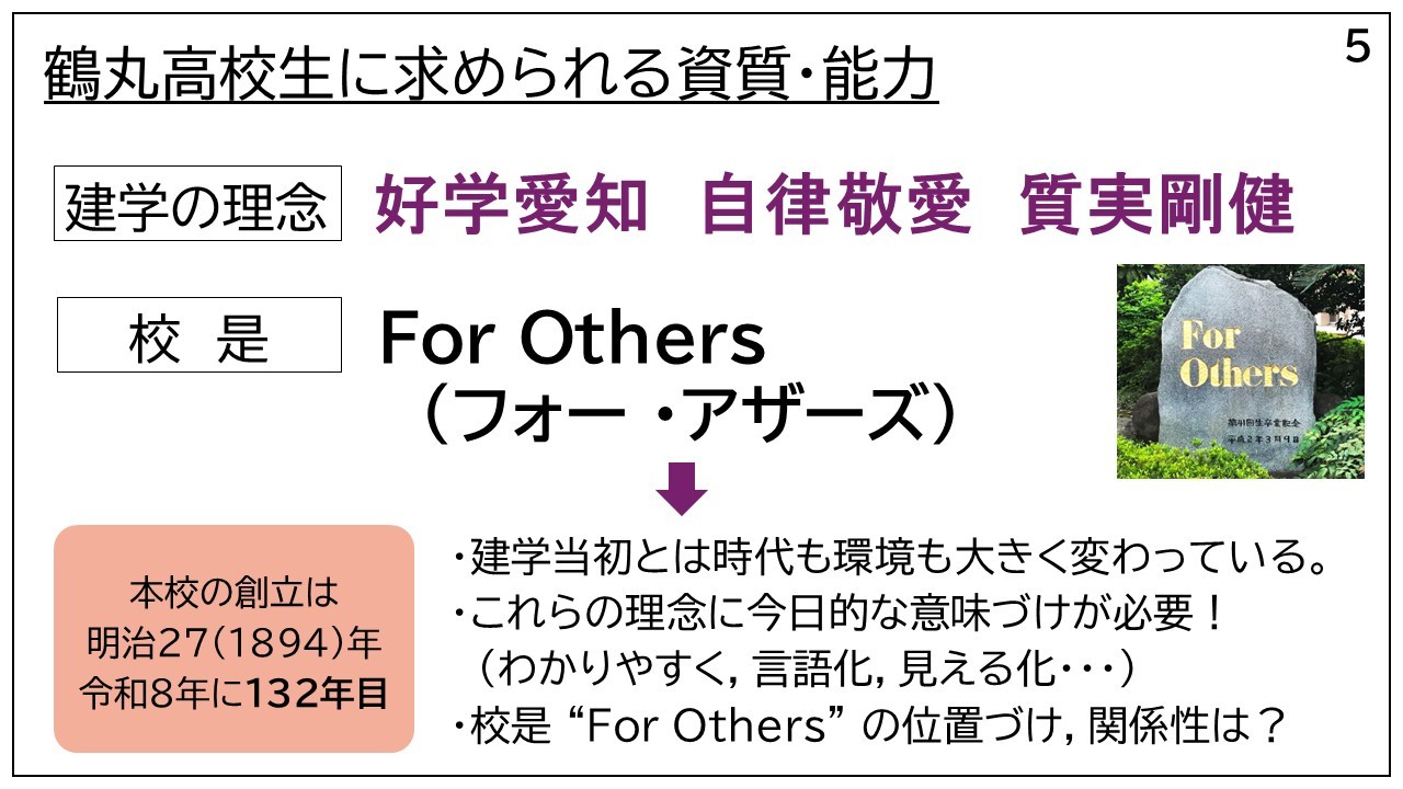 令和7年度 後期 式辞・挨拶等 | 鹿児島県立