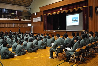 就職進学合格者体験発表会