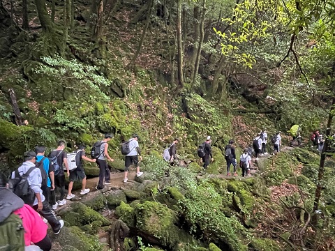 学校登山