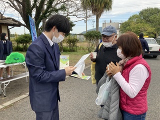 おもてなしの場面