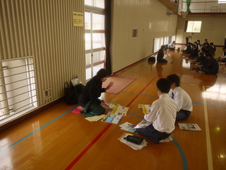 分科会（ガイダンス：進学）の様子