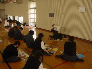 分科会（ガイダンス：就職）の様子