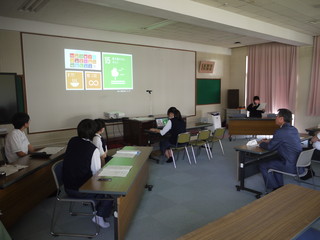 プロジェクト発表（Ⅱ類：国土保全・環境創造）の様子
