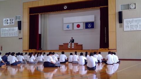 ★09_58_24　終業式校長式辞　1学期を振り返って