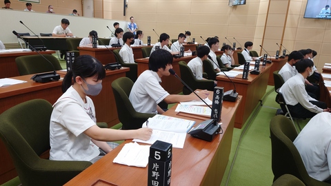 議会と語ろ会　メモ取り