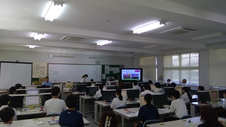 中学生体験入学 学科紹介