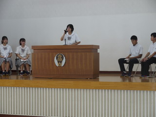 選挙管理委員長あいさつ
