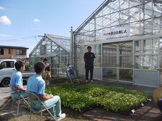 来賓あいさつ（山川さつまいも部会長）