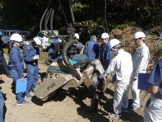 プロセッサを近くで見る様子