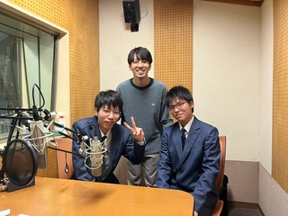 佐々木アナウンサーと記念撮影