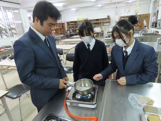 食に関する職業の体験授業