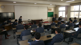 農業クラブ臨時総会の様子