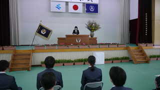 同窓会会長あいさつ
