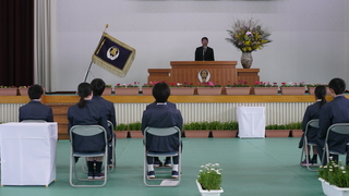 会則説明の様子