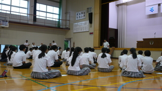 生徒指導部から