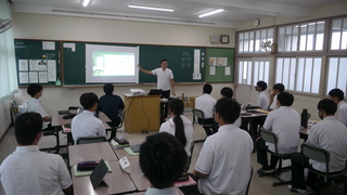 講話・説明の様子