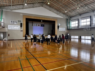 避難点呼・報告