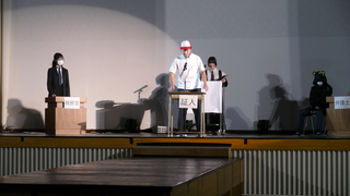 生徒会による演劇