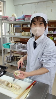 必死に調理 必死に調理