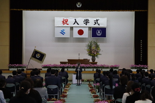 在校生あいさつ