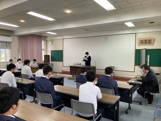 １年生の堂々とした姿