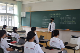 生徒会長あいさつ