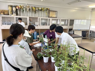 会計の様子