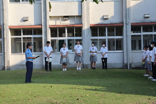 警察官からの講評