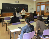 解剖学の授業の様子