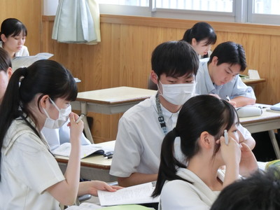 教え合い②