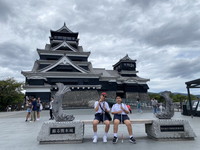 熊本城に着いたぞー。