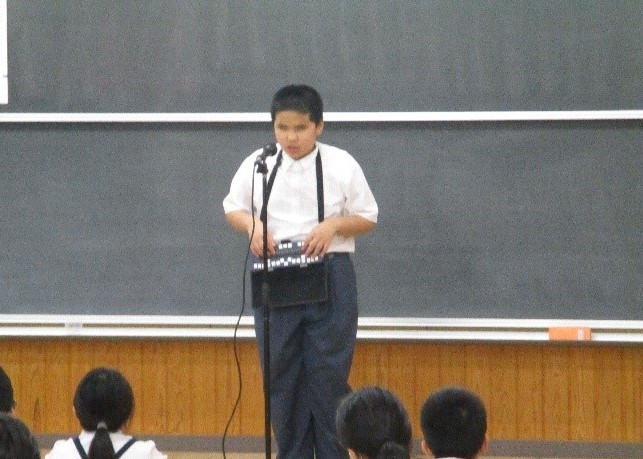 写真　終業式