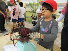 ５　僕のも大きい重たいでしょ