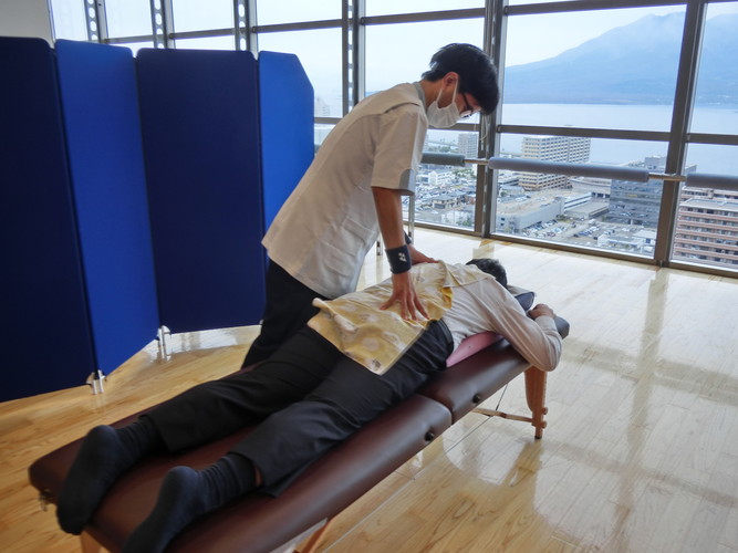 日頃の疲れを癒やします! 日頃の疲れを癒やします!