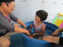 水遊び 水遊び