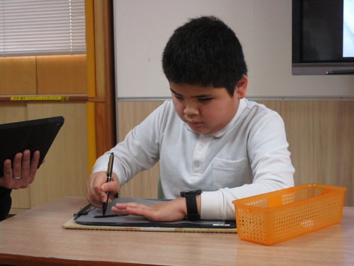 ぶんまわしで円の作図発表