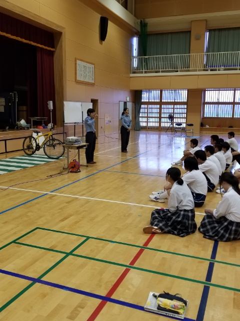 交通安全教室（自転車）