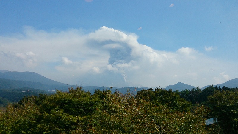 新燃岳1日目