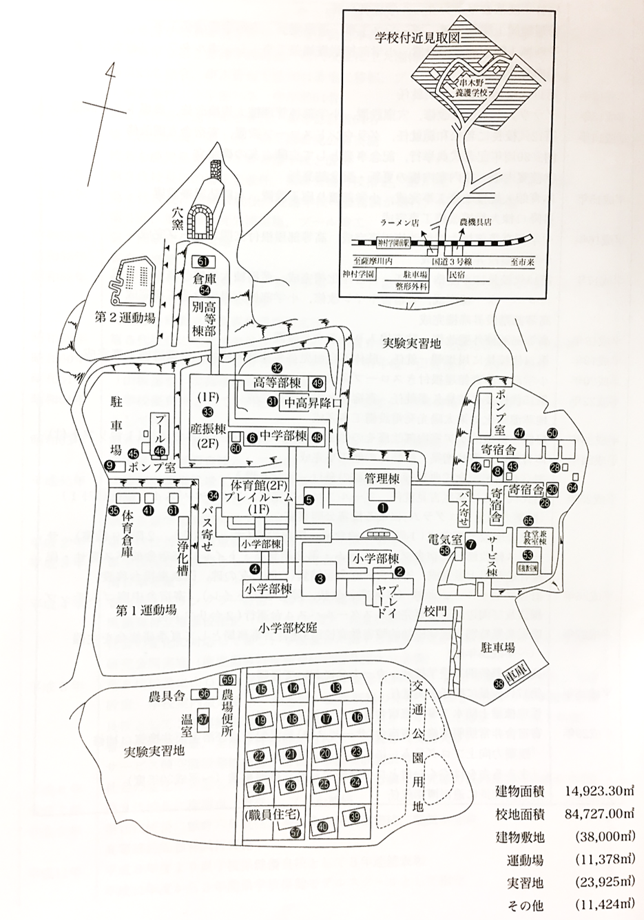 校地・施設の概要