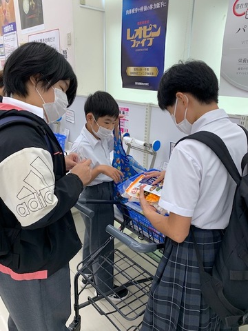 買い物学習