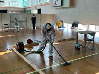 鹿児島県特別支援学校技能検定　清掃部門